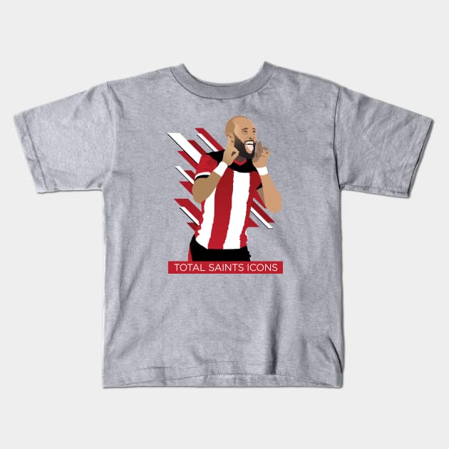 4-0 Kids T-Shirt by Total Saints Icons